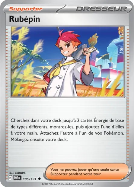 105/131 Rubepin POKEBALL - Évolutions Prismatiques