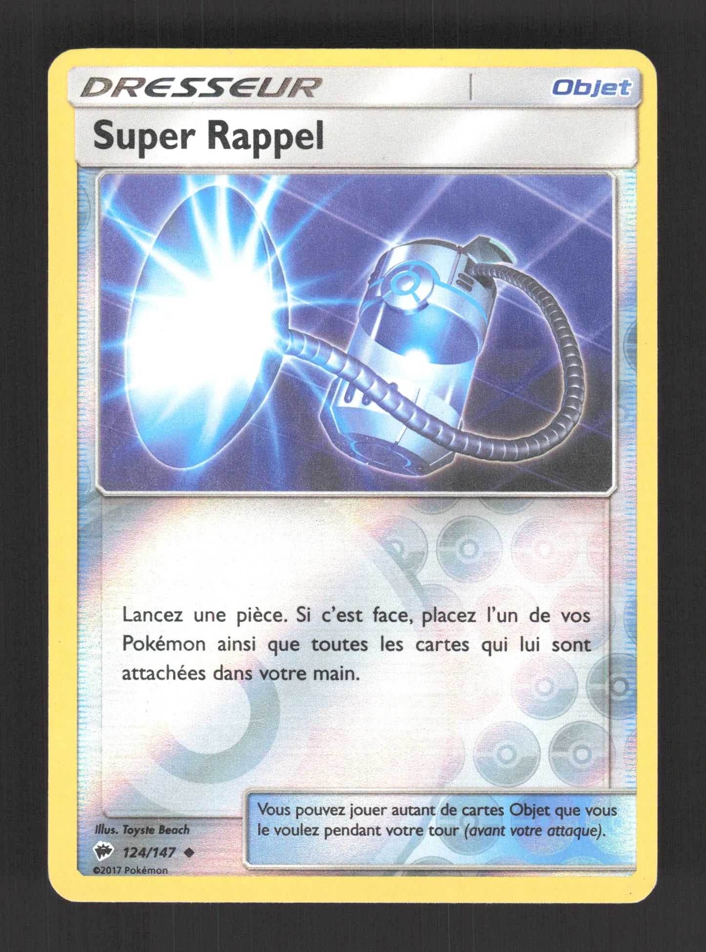 124/147 Super Rappel REVERSE - Ombres Ardentes