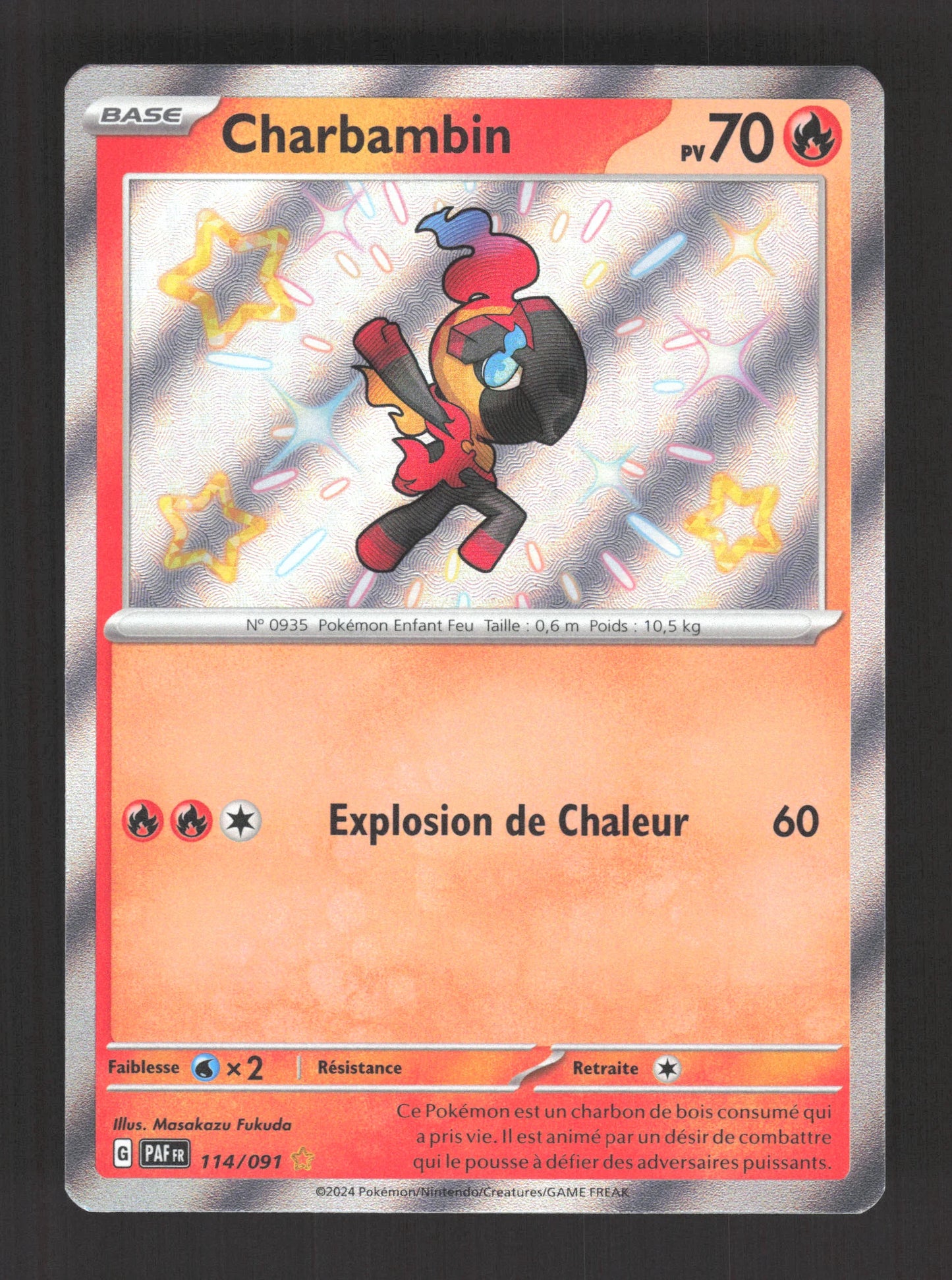 114/091 Charbambin SHINY - Destinées de Paldea