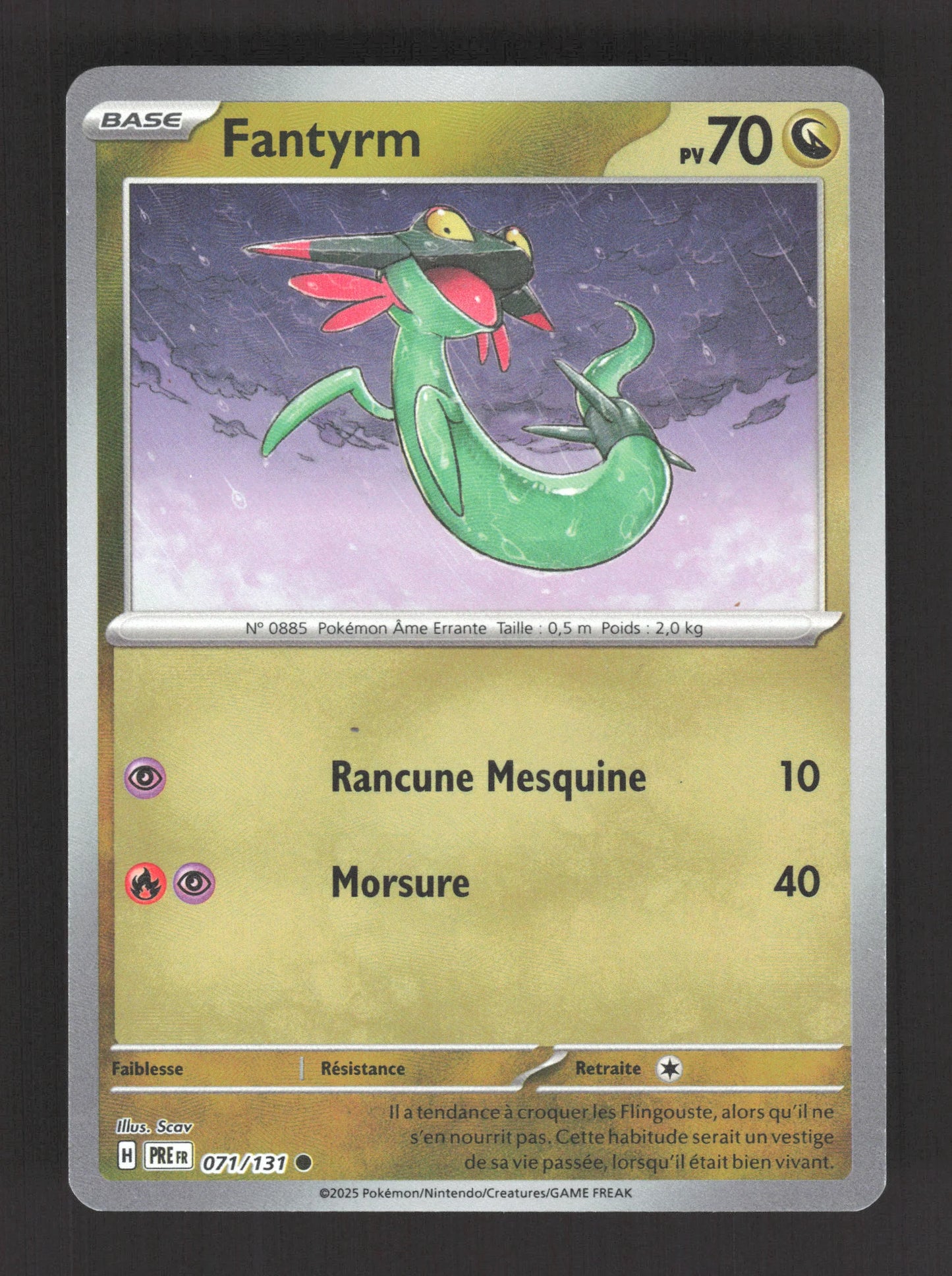 071/131 Fantyrm POKEBALL - Évolutions Prismatiques