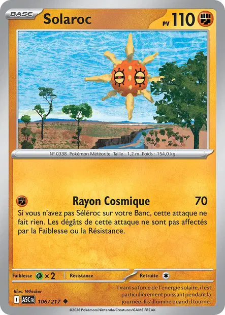 106/217 Solaroc REVERSE ENERGIE - Héros Transcendants