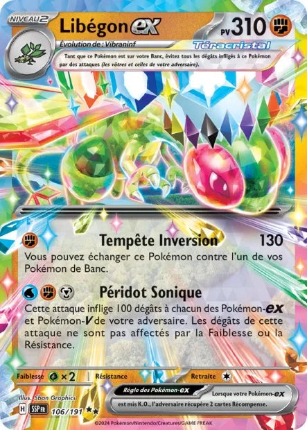 106/191 Libegon EX - Étincelles Déferlantes
