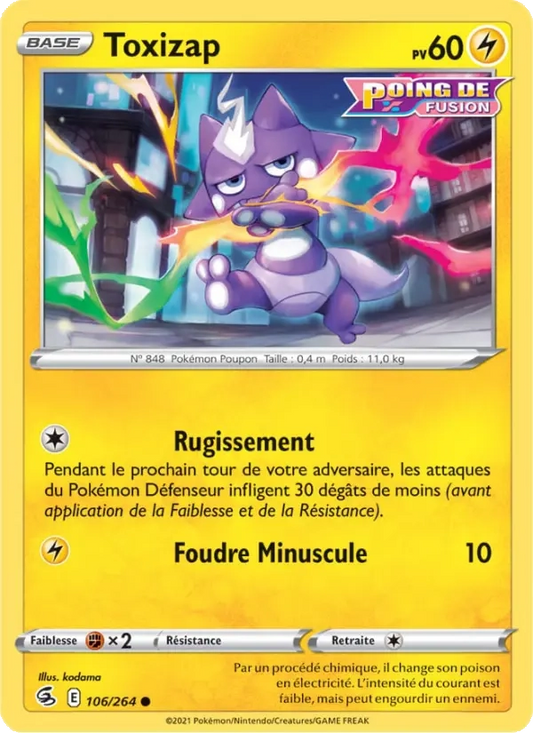 Toxizap Reverse 106/264 - Poing de Fusion