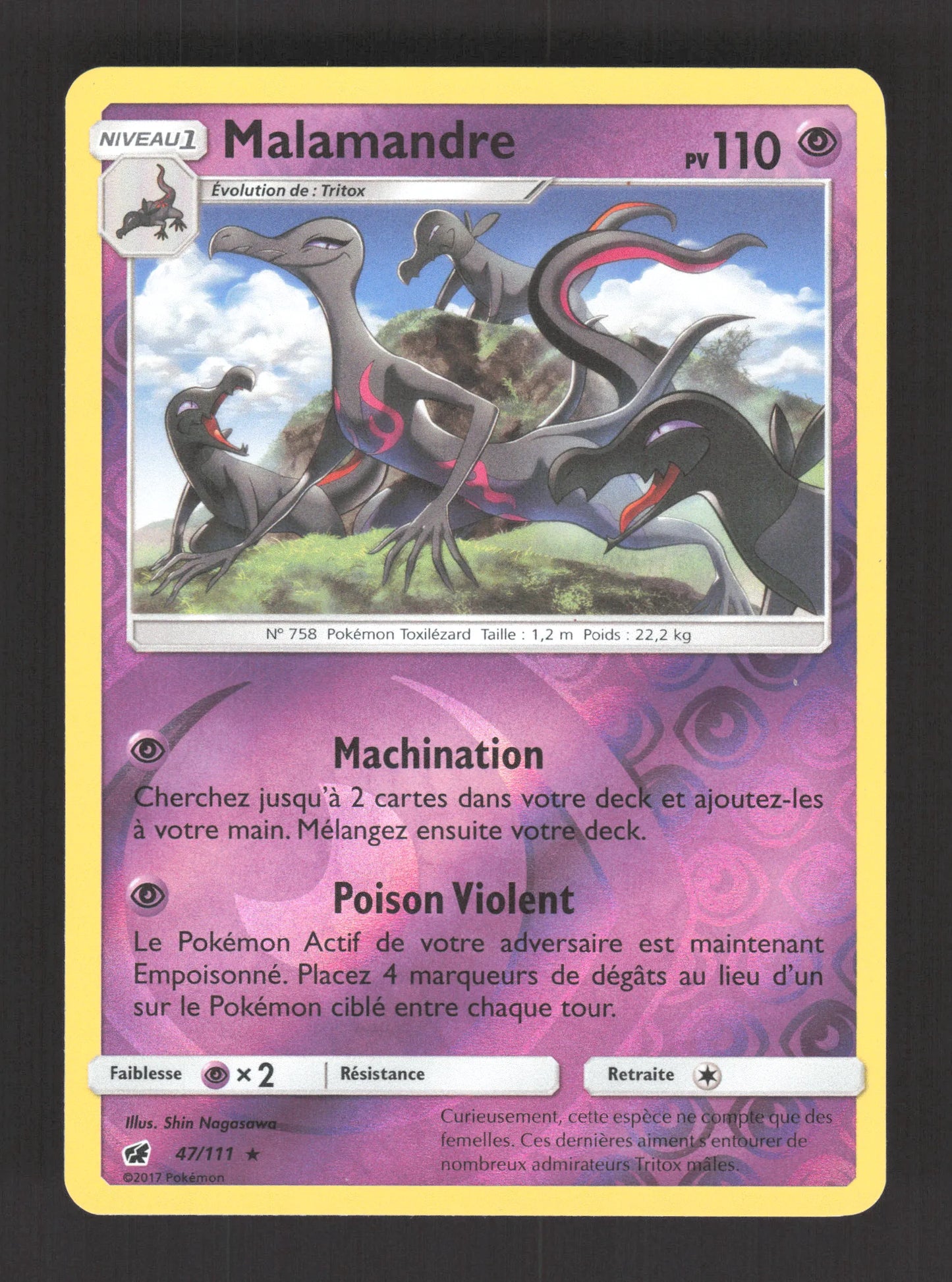 47/111 Malamandre REVERSE - Invasion Carmin