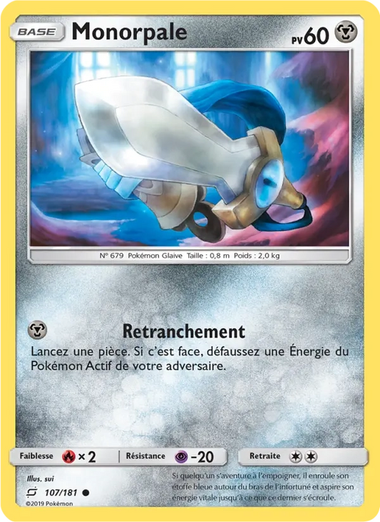 107/181 Monorpale REVERSE - Duo de Choc