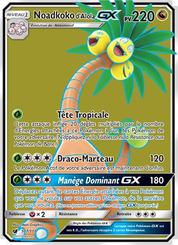 107/111 Noadkoko GX - Invasion Carmin