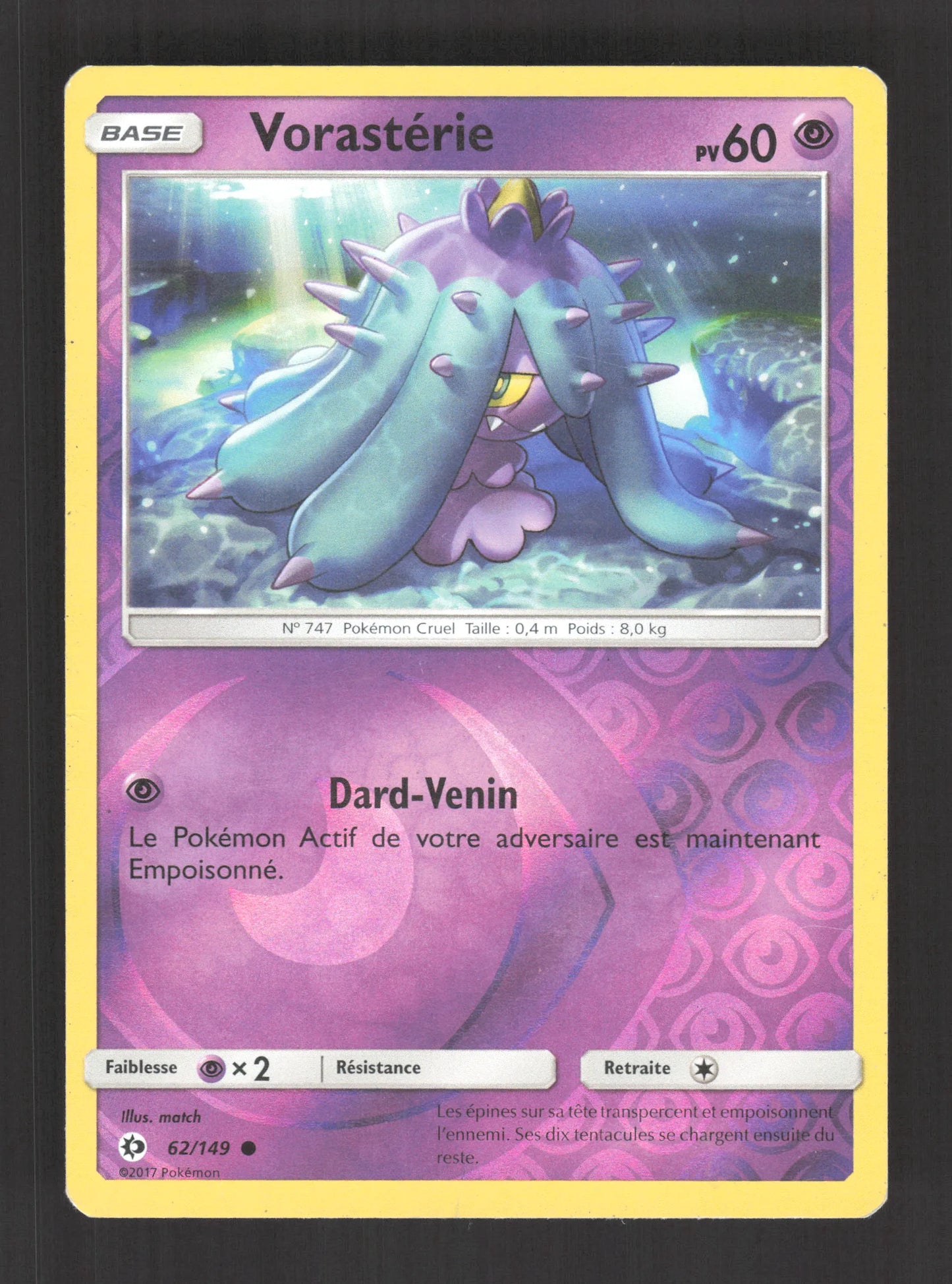 62/149 Vorasterie REVERSE - Soleil et Lune
