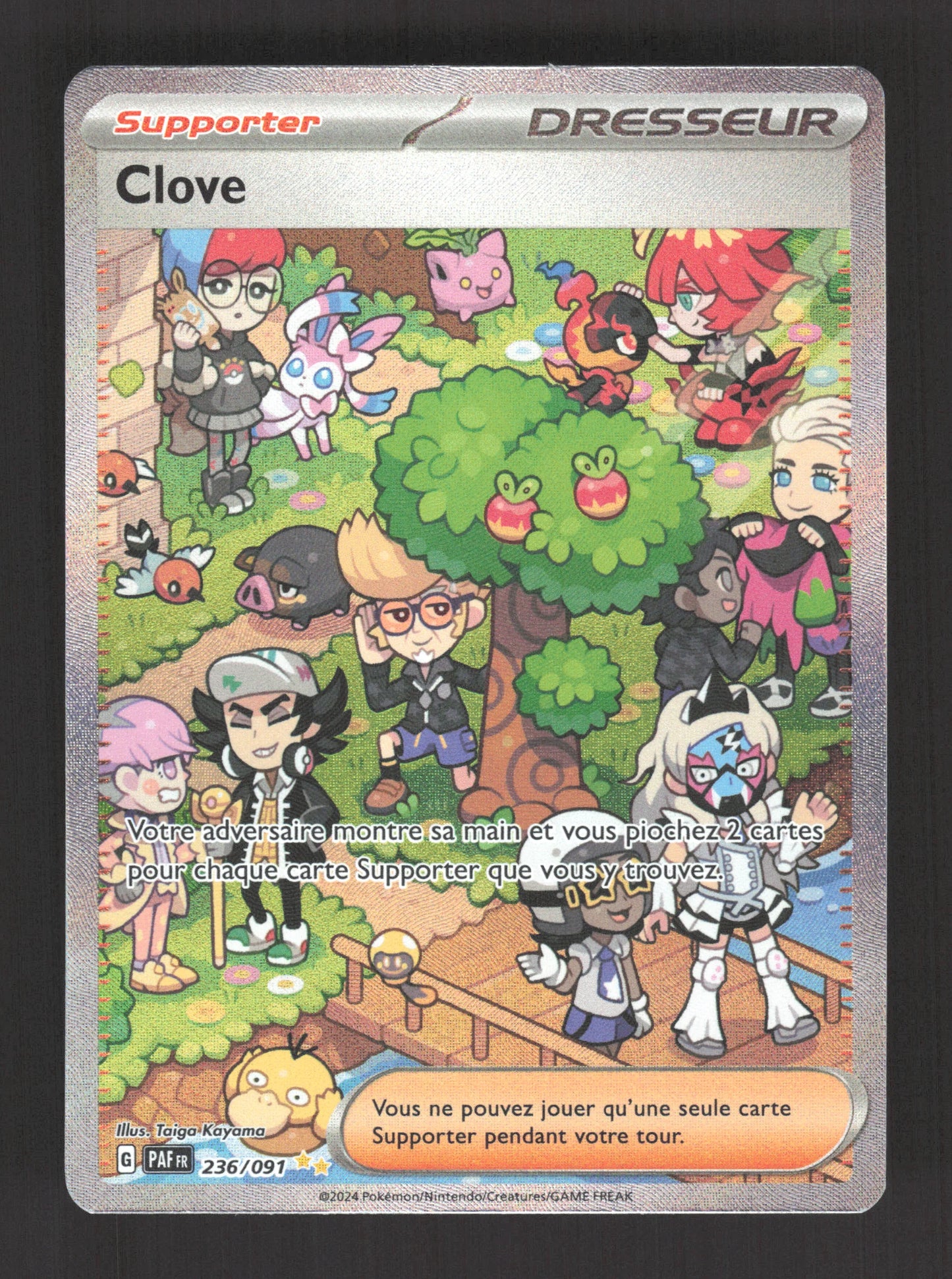 236/091 Clove DRESSEUR - Destinées de Paldea