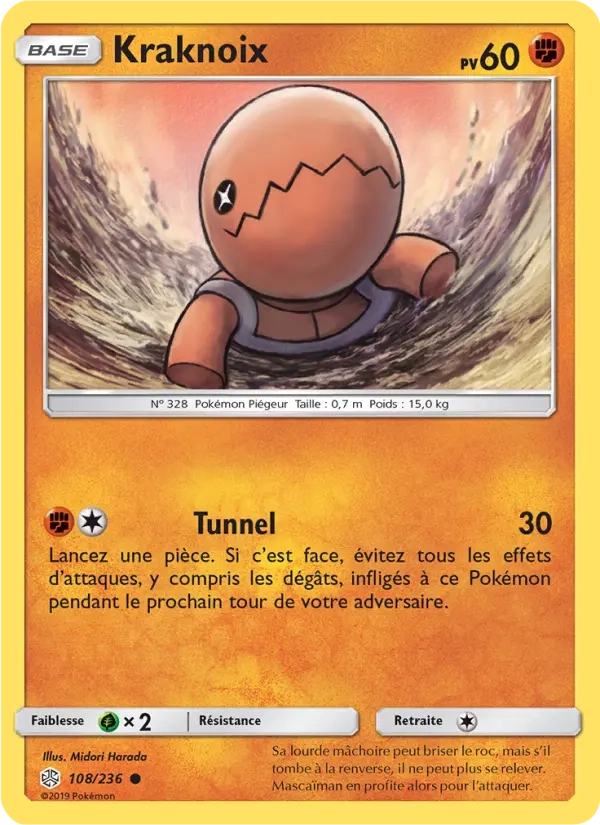 108/236 Kraknoix REVERSE - Éclipse Cosmique