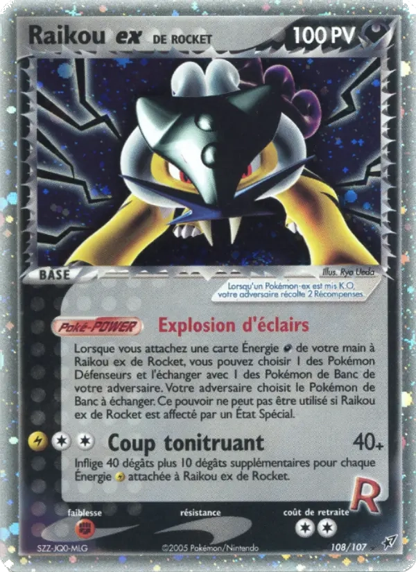 108/107 Raikou ex - Deoxys