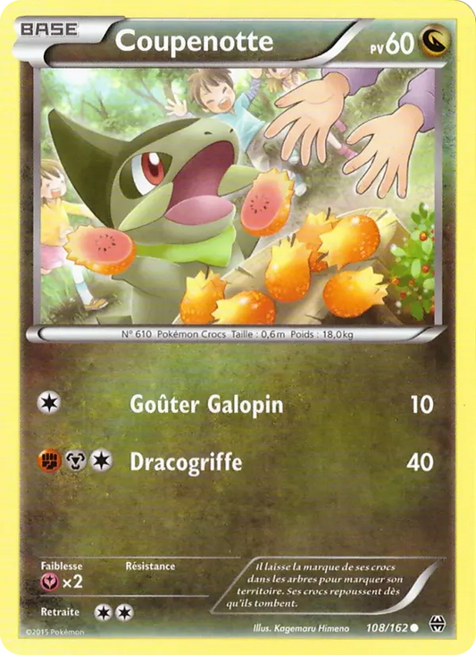 108/162 Coupenotte REVERSE - Impulsion Turbo