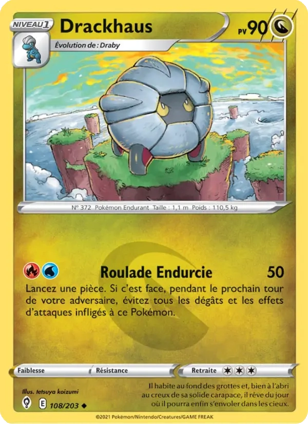 108/203 Drackhaus Reverse - Évolution Céleste