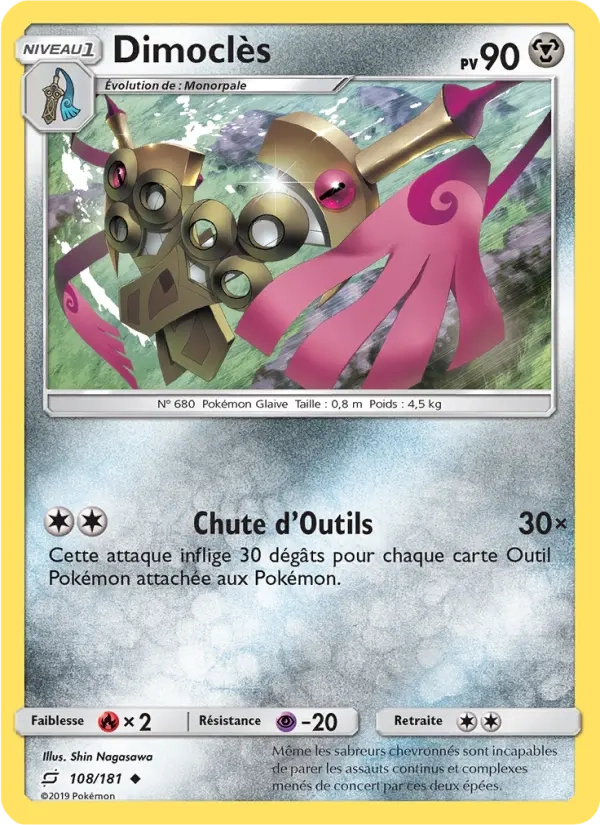 108/181 Dimocles REVERSE - Duo de Choc