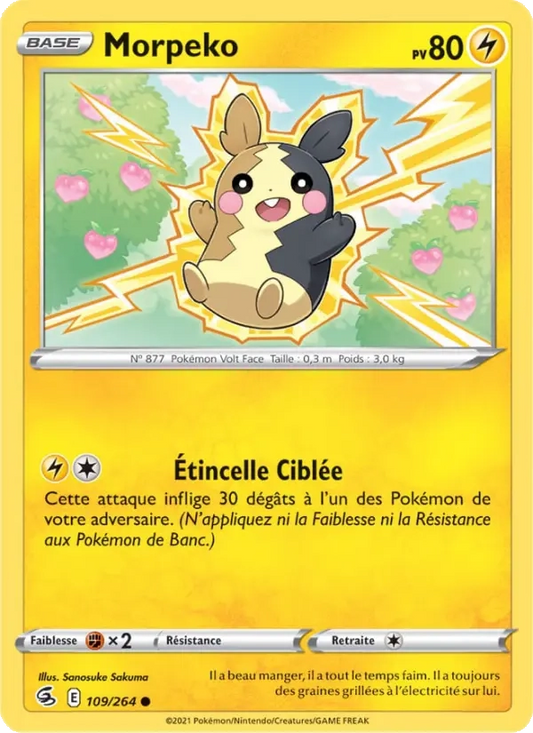 109/264 Morpeko Reverse - Poing de Fusion