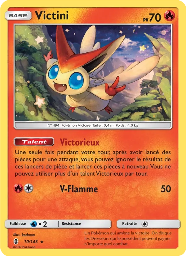 10/145 Victini HOLO - Gardiens Ascendants