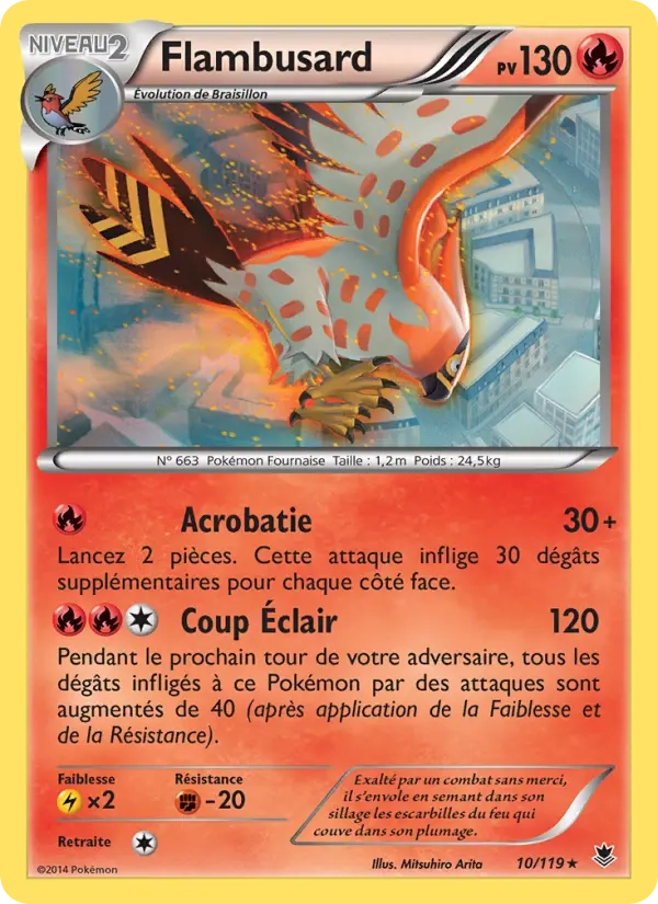 10/119 Flambusard HOLO MOSAIQUE - Vigueur Spectrale