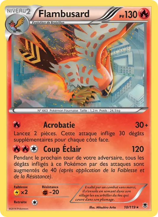 10/119 Flambusard HOLO MOSAIQUE - Vigueur Spectrale
