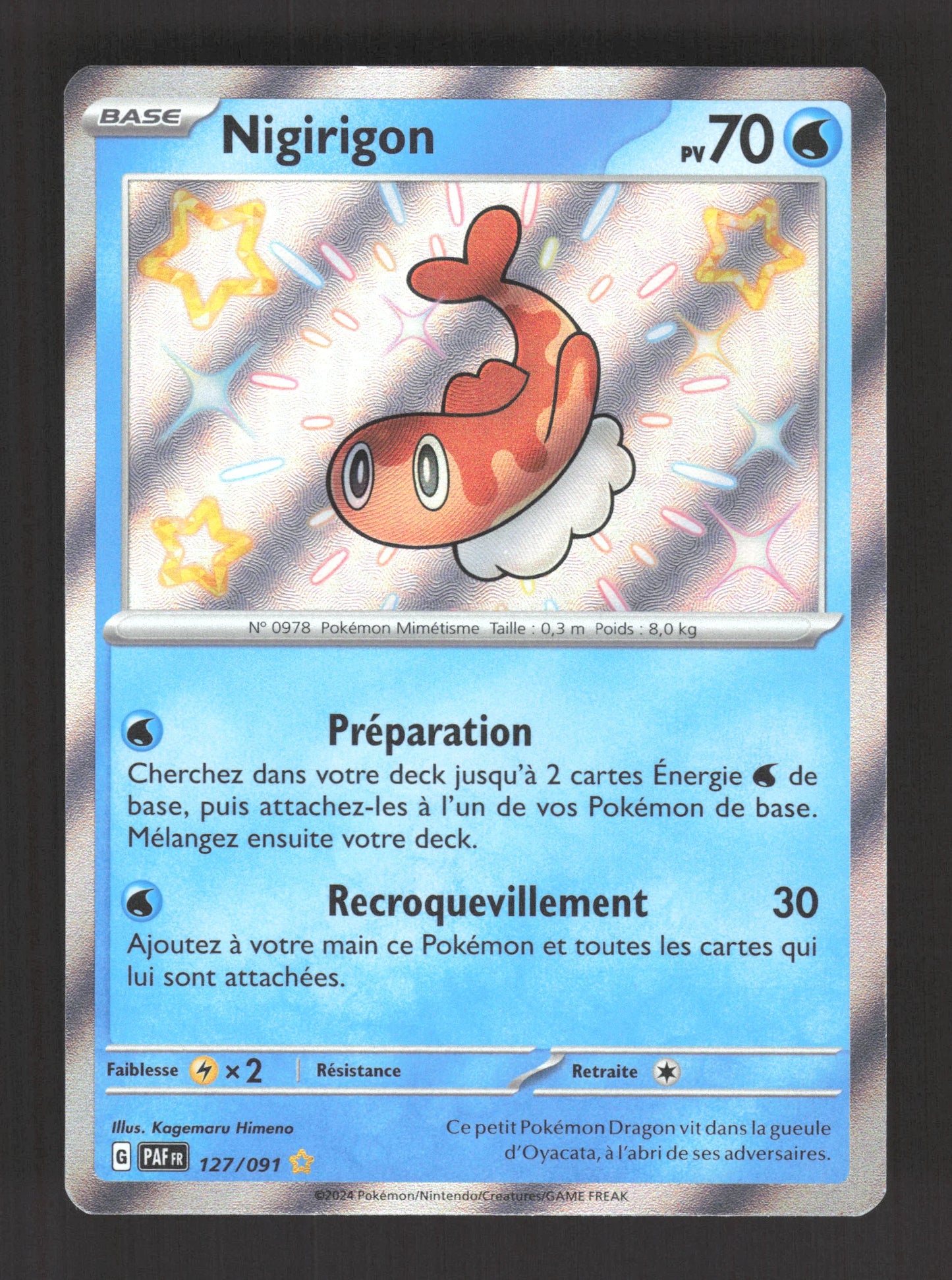 127/091 Nigirigon SHINY - Destinées de Paldea