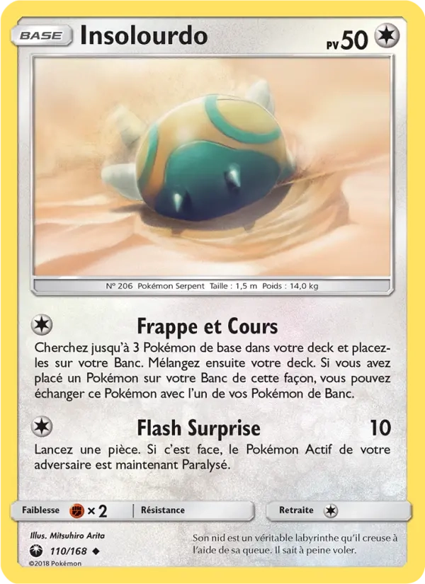 110/168 Insolourdo REVERSE - Tempête Céleste