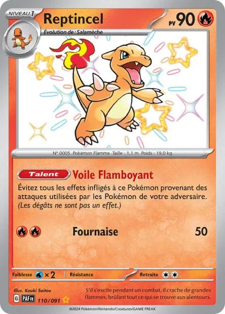 110/091 Reptincel SHINY - Destinées de Paldea