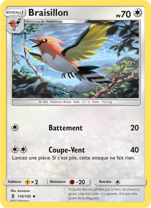 110/145 Braisillon REVERSE - Gardiens Ascendants