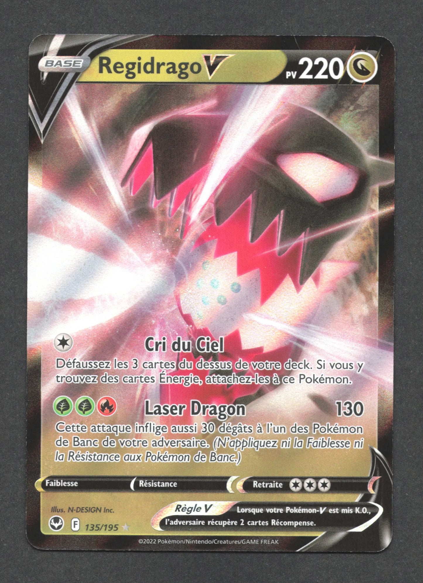 135/195 Regidrago V - Tempête Argentée