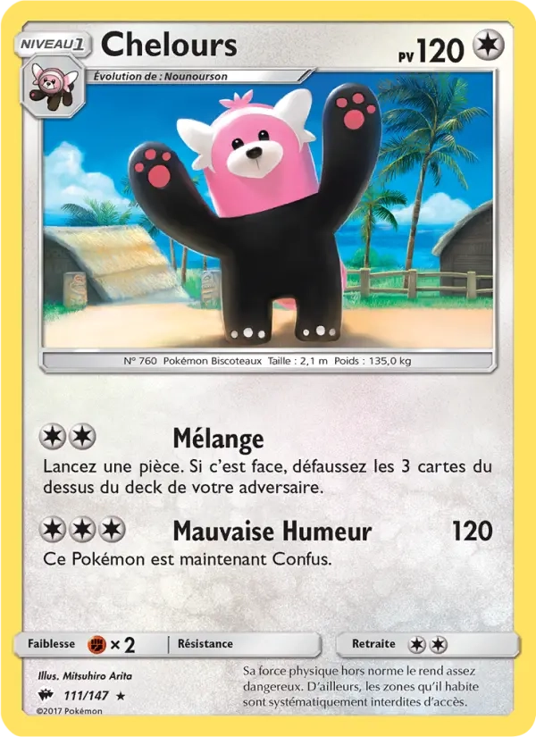 111/147 Chelours REVERSE - Ombres Ardentes