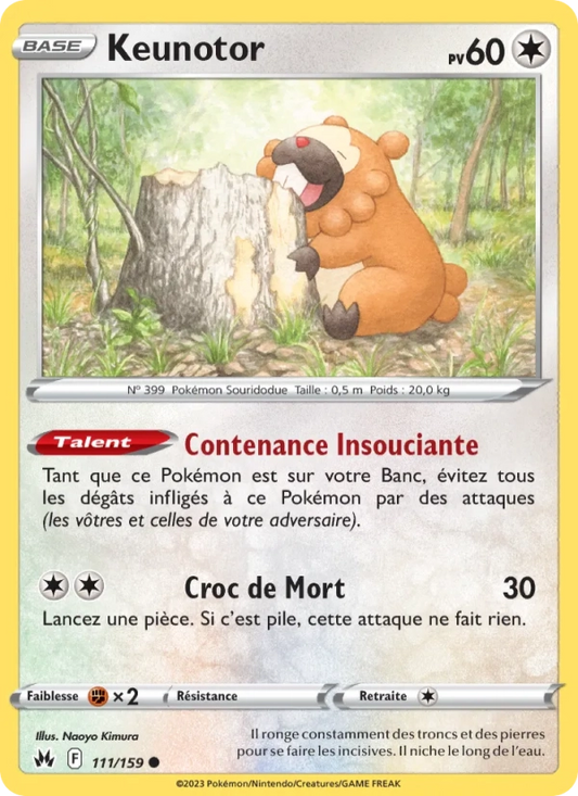 111/159 Keunotor REVERSE - Zénith Suprême