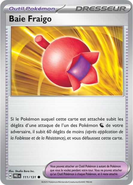 111/131 Baie Fraigo POKEBALL - Évolutions Prismatiques - Pokeball