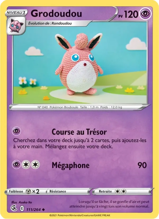 Grodoudou Reverse 111/264 - Poing de Fusion