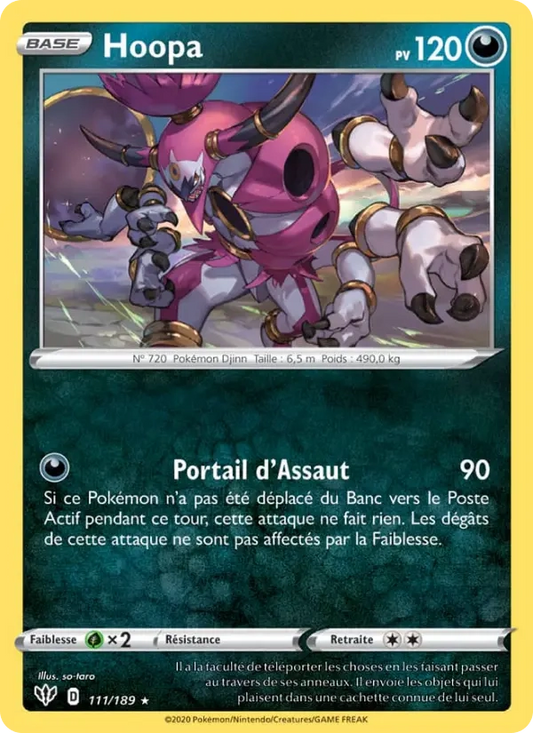 111/189 Hoopa Holo - Ténèbres Embrasées