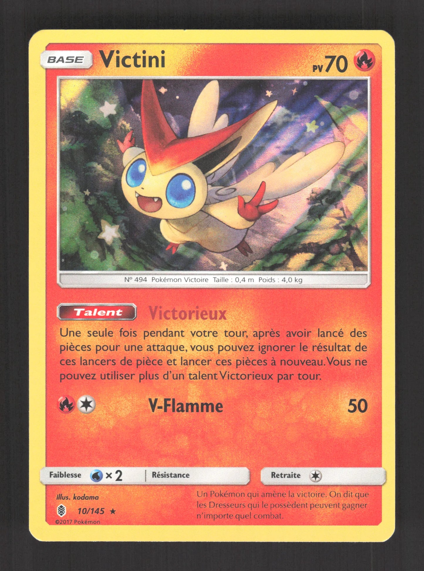 10/145 Victini HOLO - Gardiens Ascendants