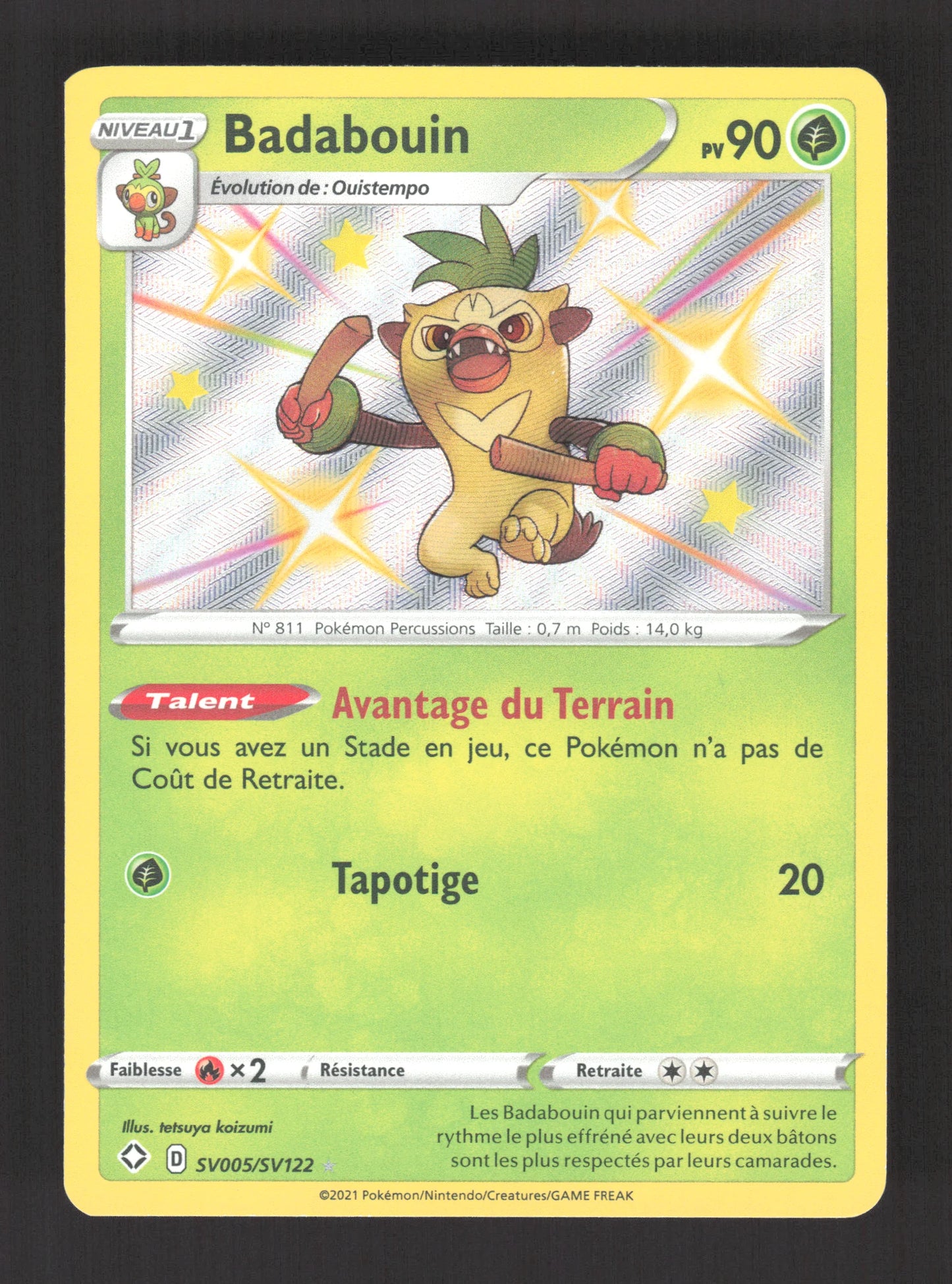 SV005/SV122 Badabouin SHINY - Destinées Radieuses