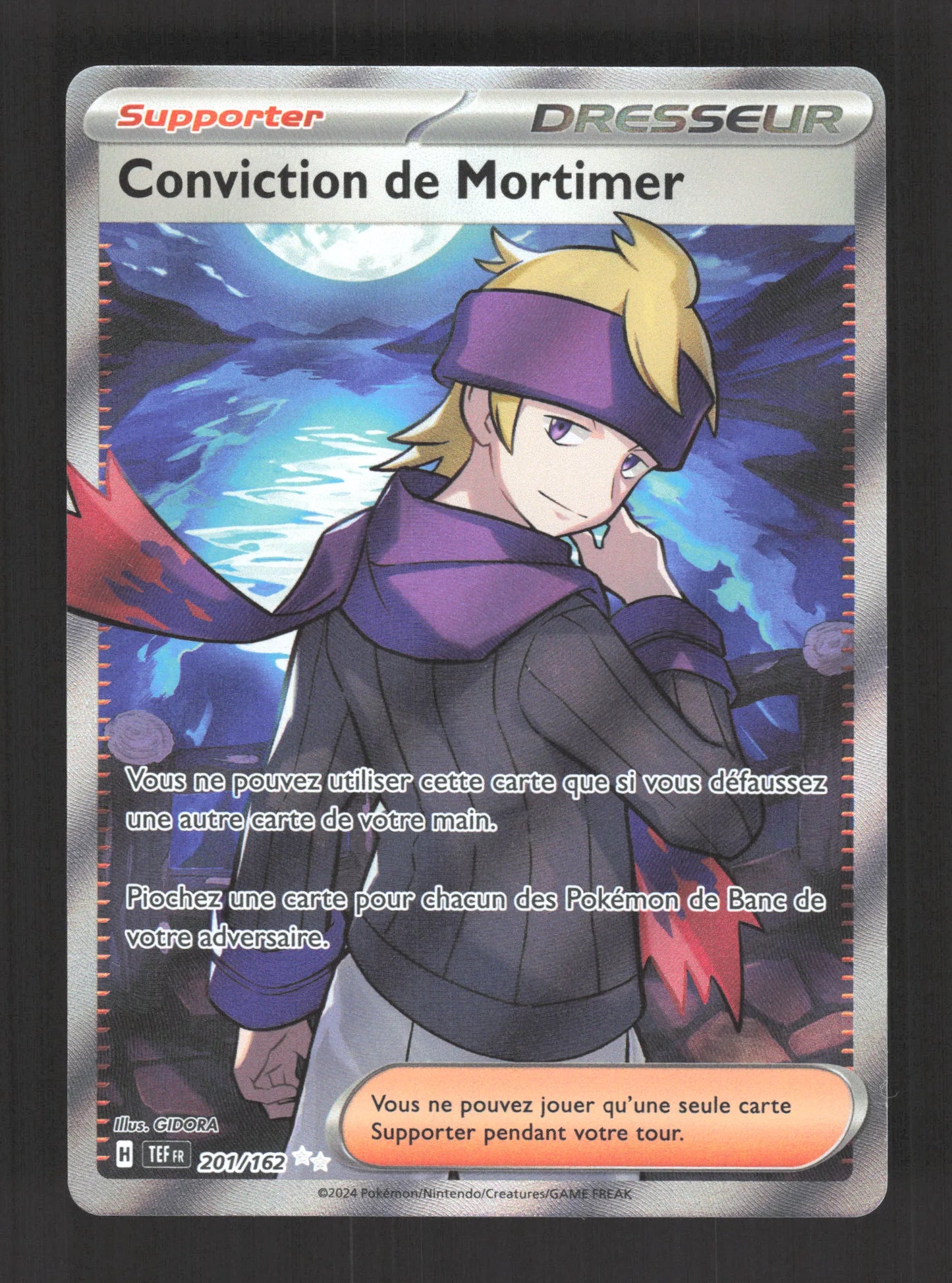 201/162 Conviction de Mortimer DRESSEUR - Forces Temporelles