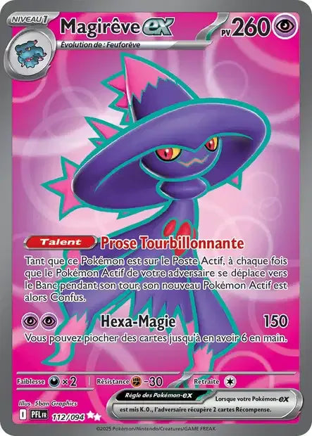 112/094 Magireve EX - Flammes Fantasmagoriques