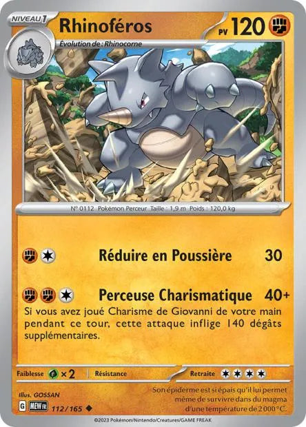 112/165 Rhinoferos REVERSE - 151
