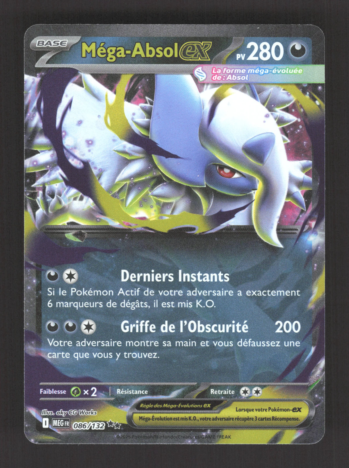 086/132 Mega Absol EX - Méga-Évolution