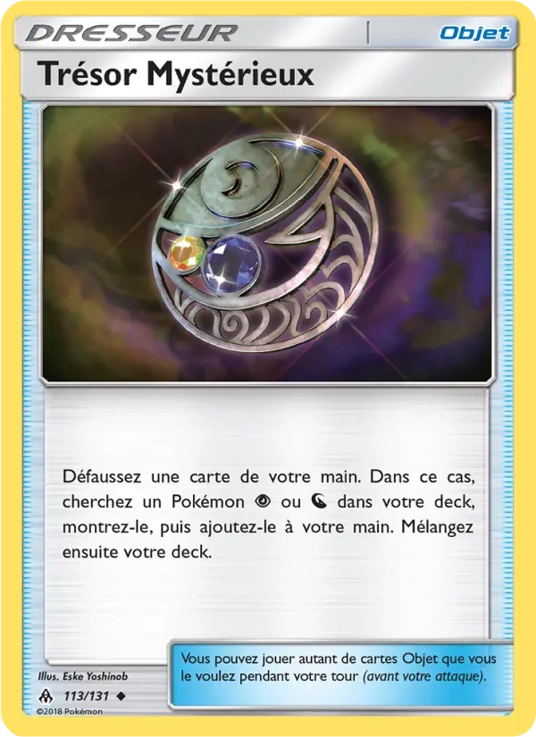 113/131 Tresor Mysterieux REVERSE - Lumière Interdite