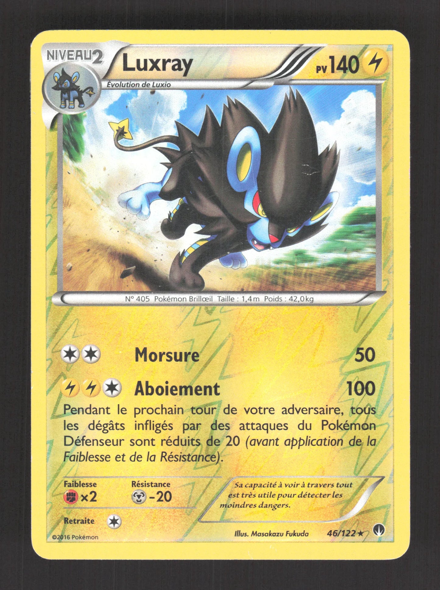 46/122 Luxray REVERSE - Rupture Turbo