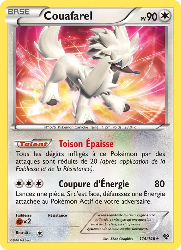 114/146 Couafarel HOLO COSMOS - XY