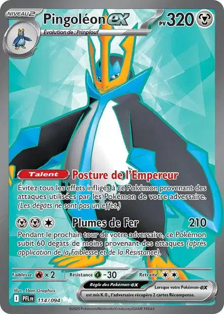 114/094 Pingoleon EX - Flammes Fantasmagoriques