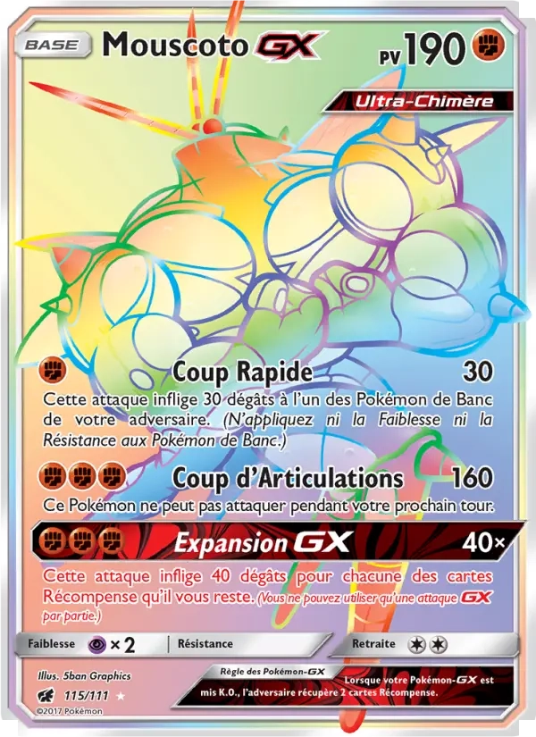 115/111 Mouscoto GX - Invasion Carmin