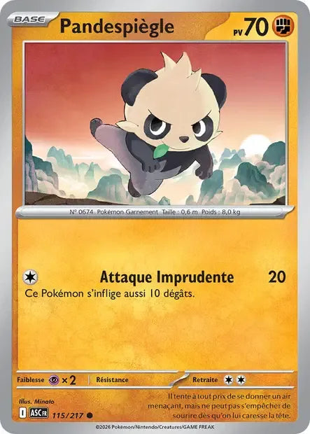 115/217 Pandespiegle REVERSE ENERGIE - Héros Transcendants