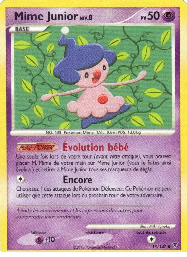 115/147 Mime Junior REVERSE - Vainqueurs Suprêmes
