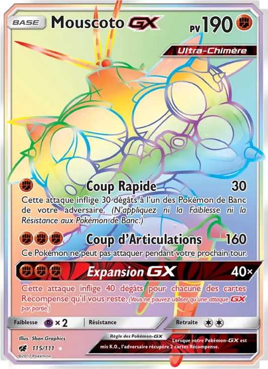 115/111 Mouscoto GX - Invasion Carmin