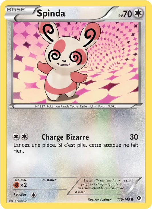 115/149 Spinda REVERSE - Frontières Franchies