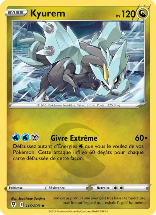 116/203 Kyurem Holo - Évolution Céleste