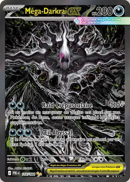 116/084 Mega Darkrai EX - Nuit Noire