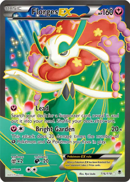 116/119 Florges EX - Anglais