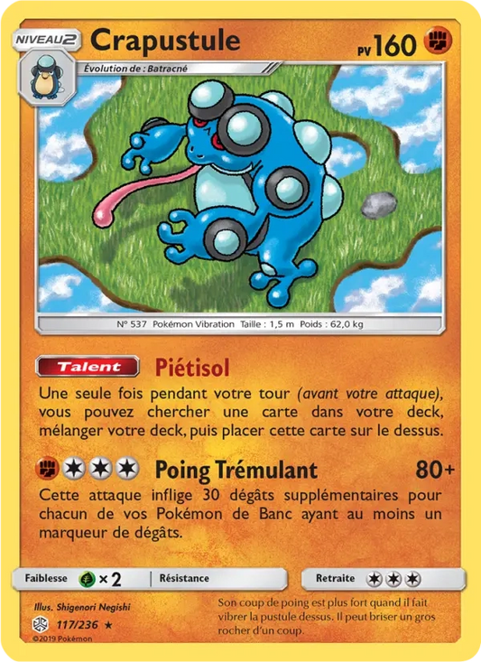 117/236 Crapustule REVERSE - Éclipse Cosmique